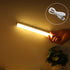 Schrankleuchten mit Bewegungsmelder, Wiederaufladbar LED Licht für Regale, Schränke